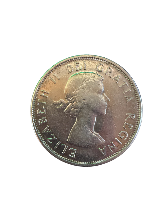1958 50c Half Dollar Canadian