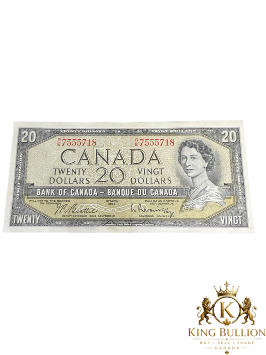 1954 Canada 20$ Bank Note - #109
