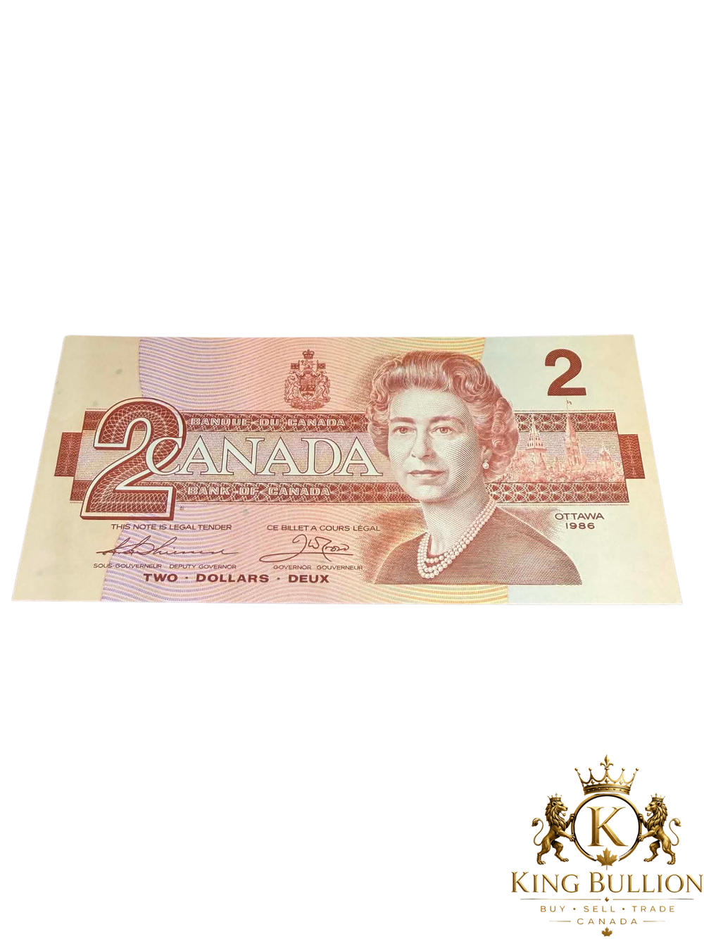 1986 Canada 2$ Bank Note UNC - #114