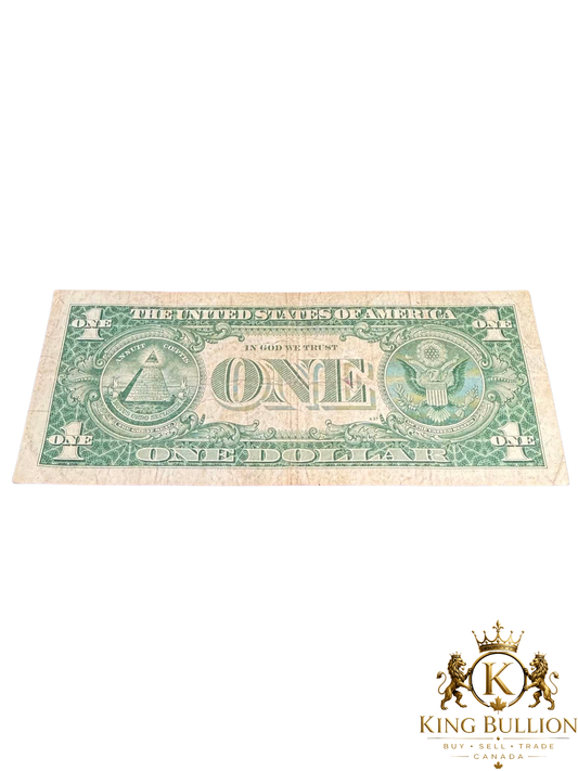 1957-B USA 1$ Silver Certificate - #115