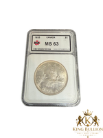 1935 Canadian Silver Dollar MS63 #117
