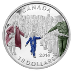 2014 10$ Wait For Me Daddy RCM .999 1/2oz