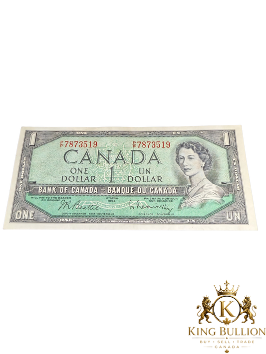 1954 Canada 1$ Bank Note UNC - #137