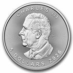 2026 1oz 5$ Silver Maple Leaf