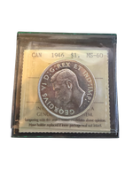1946 Canada Dollar ICCS Certified MS60 (XLH 006)