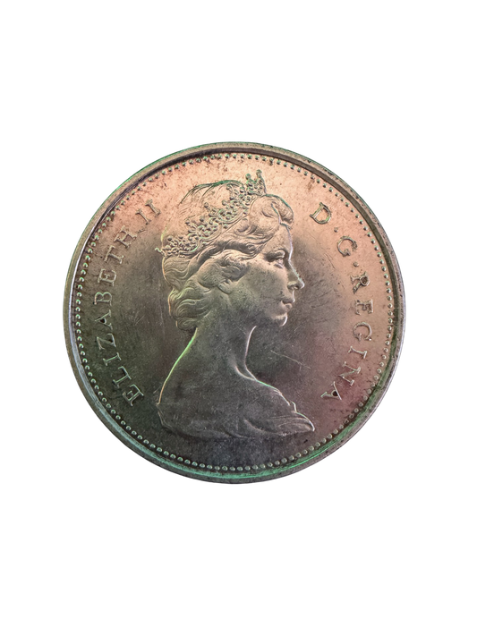 1967 Canadian Quarter CLEANED