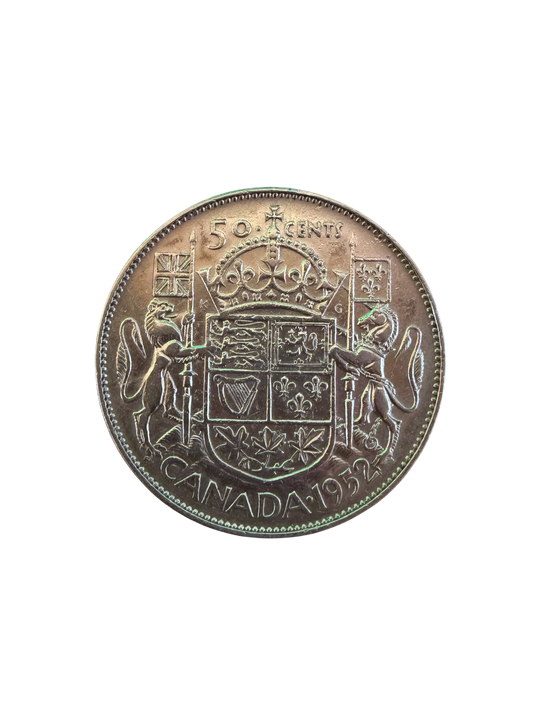 1952 50c Half Dollar Canadian
