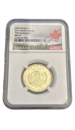 2020 Canada $1 U.N Charter Signing NGC MS67