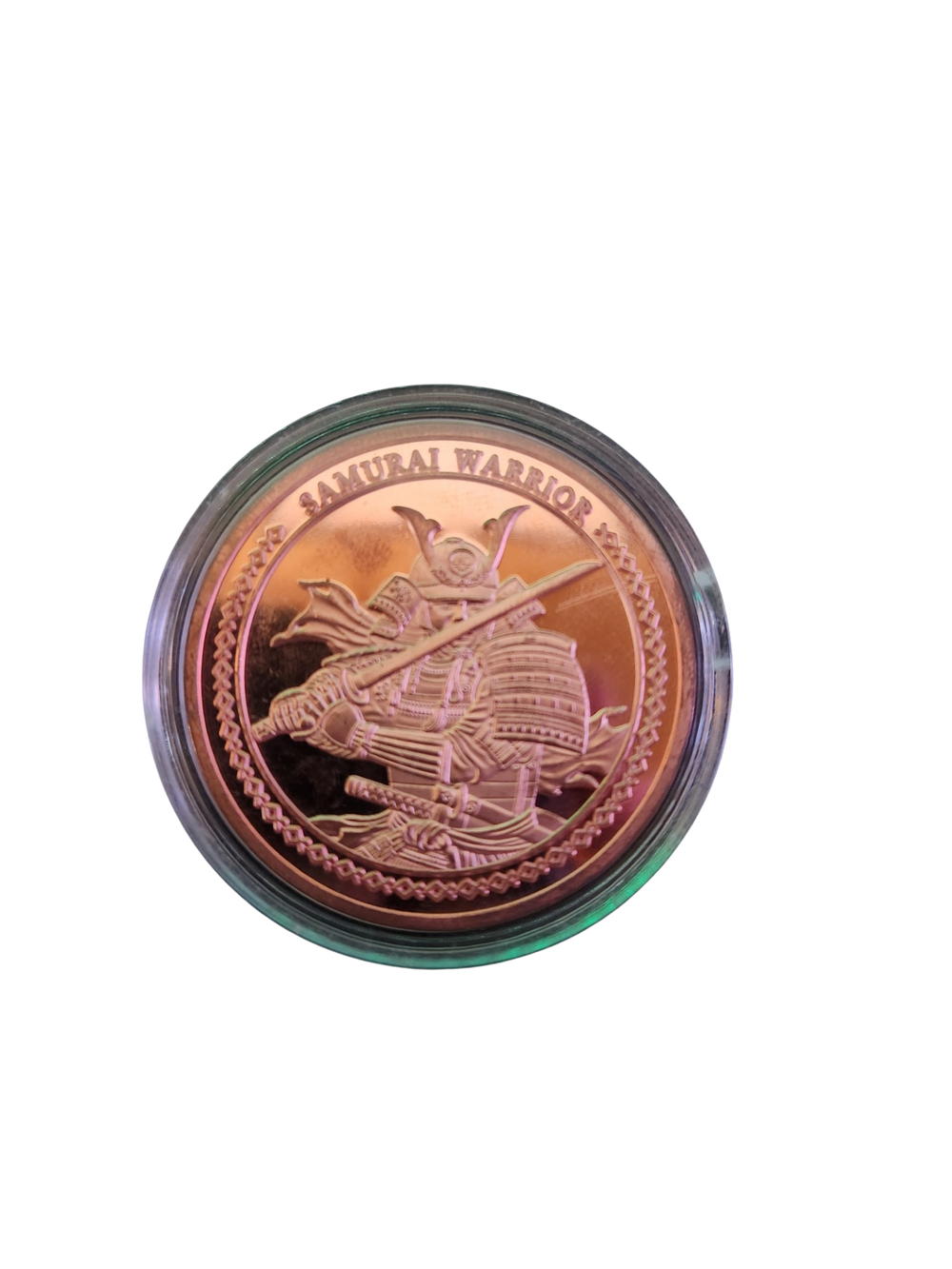 1 oz .999 Copper Round – Maple Leaf Mint SUMARAI WARRIOR