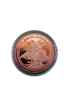 1 oz .999 Copper Round – Maple Leaf Mint SUMARAI WARRIOR