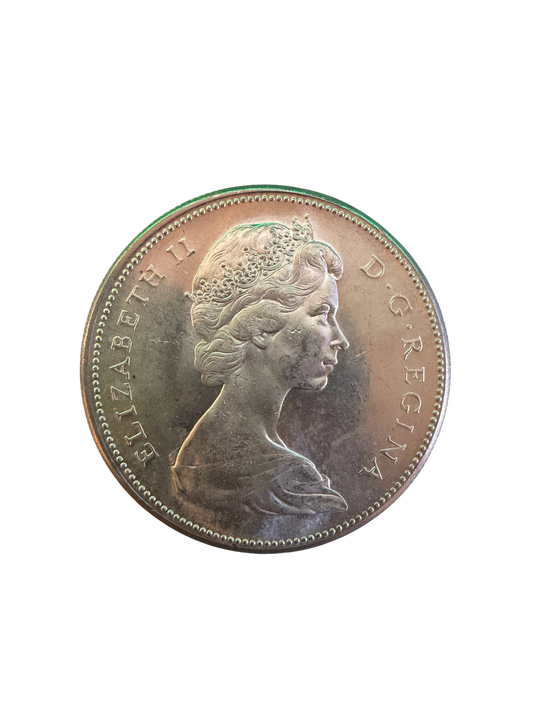 1967 Canadian Silver Dollar Circulated