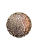 1967 50c Half Dollar Canadian With Toning