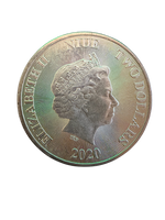 2020 Niue $2 .999 Silver Coin (Queen Elizabeth II)