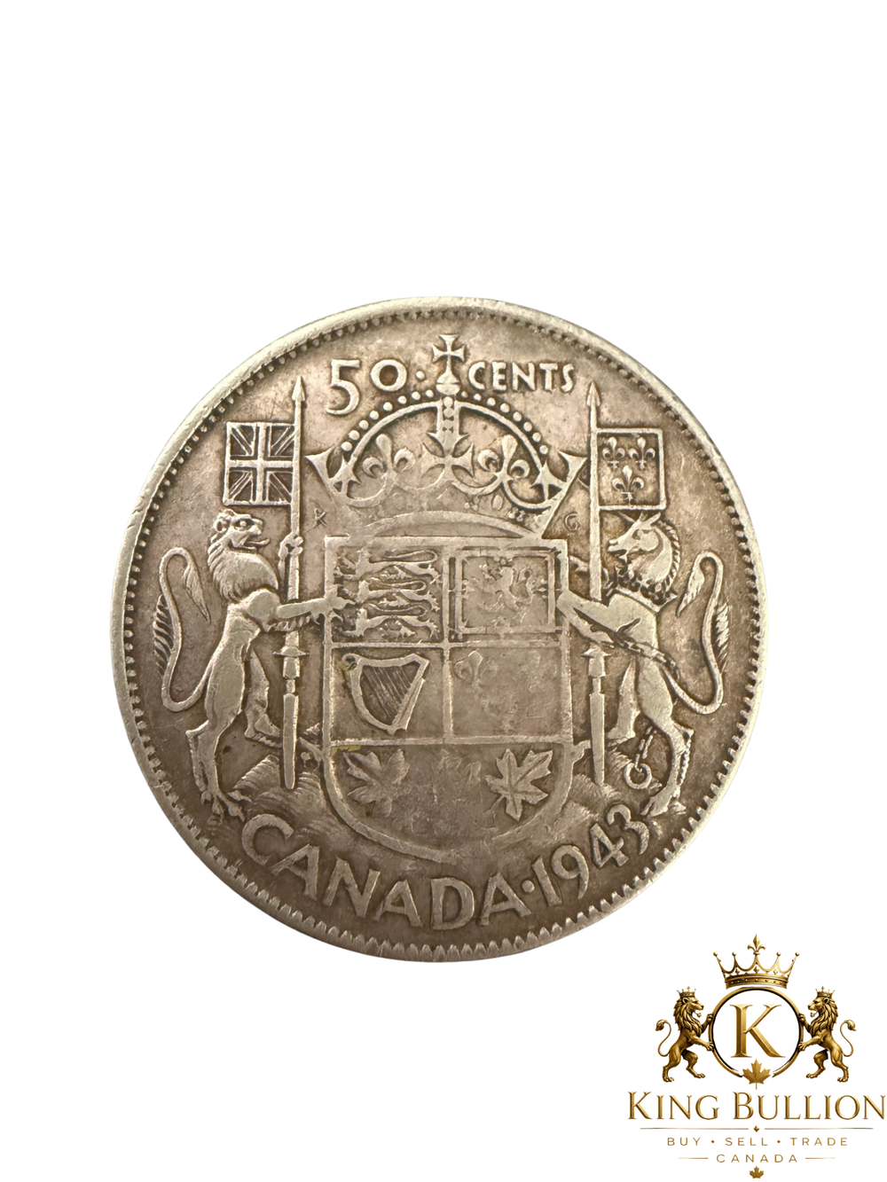1943 Canada 50c - #508