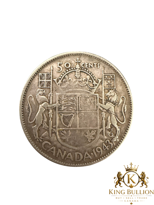 1943 Canada 50c - #508