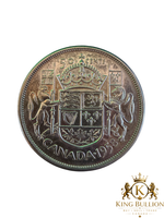 1958 Canada 50c DOT Variety - #139