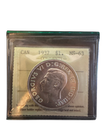 1937 Canada Dollar ICCS Certified MS63 (XLH 016)
