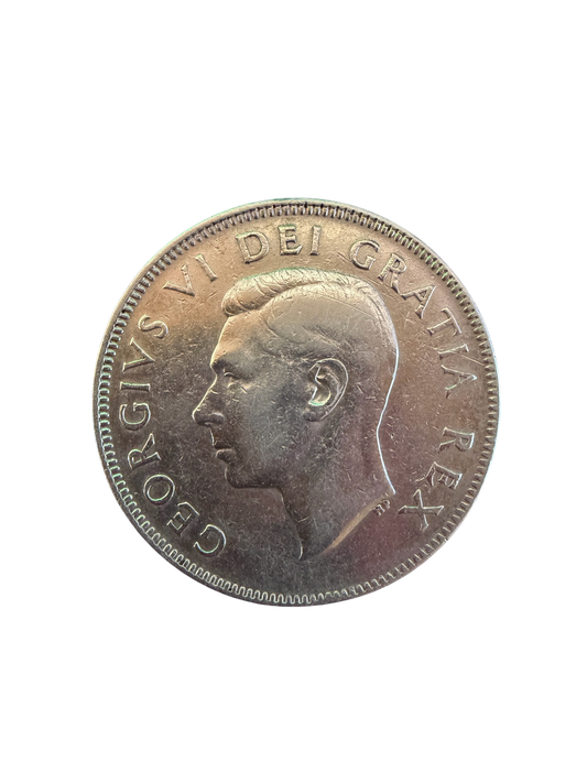 1952 50c Half Dollar Canadian