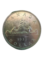 1937 Canada Dollar ICCS Certified MS63 (XLH 016)