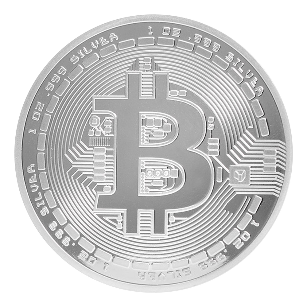 1oz Bitcoin .999 Fine Silver KITCO