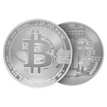 1oz Bitcoin .999 Fine Silver KITCO