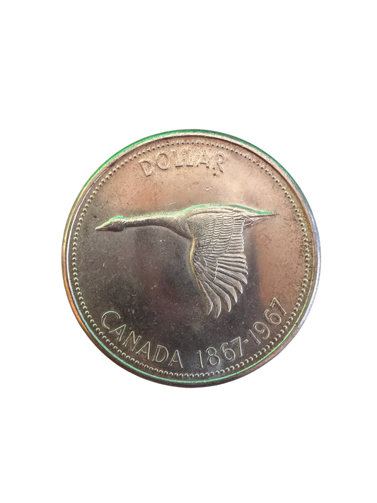 1967 Canadian Silver Dollar Circulated