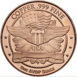 1oz Trump FIght Copper Round